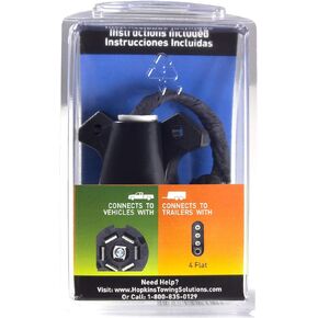 Hopkins 47365 7 Blade to 4 Flat Flex Adapter