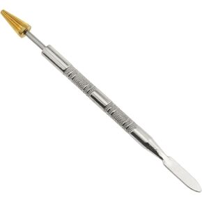 Leather Craft Dye Pen RLECS Tapered Head Leather Edge Dye Pen Dual Purpose Edge Treatment Roller Applicator Printing Tool Edge Treatment Roller Pen