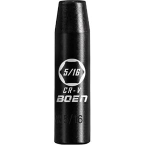 BOEN 1/2" Drive Deep Impact Socket,1 Inch Premium Socket,SAE,6 Point,Cr-V Steel with Laser Marking - Strong and Durable in Kuwait