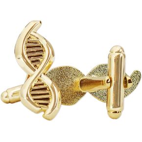 DNA Cufflinks - [Gold][1" Wide]