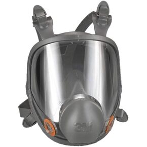 3M 6800 Full Facepiece Reusable Respirator, Medium, Gray