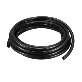 uxcell Pneumatic Air Tubing, 12mm OD x 8mm ID 6m(236 Inch) PU Polyurethane Air Compressor Tubing Hose Pipe Black