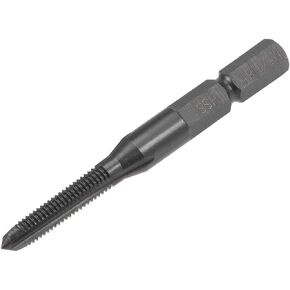 uxcell Metric Machine Tap M5 Thread 0.8 Pitch H2 3 Flutes Hex Shank High Speed Steel