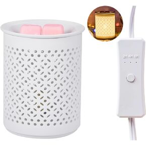 Ceramic Electric Wax Melt Warmer ​Wax Warmer for Scented Wax Wax Burner Melter Oil Burner Wax Warmers for Home Office Bedroom Living Room Gifts & Decor