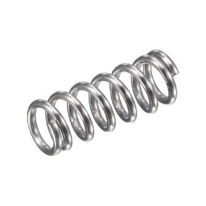 uxcell Compression Spring,304 Stainless Steel,8mm OD,1.2mm Wire Size,13mm Compressed Length,20mm Free Length,61.8N Load Capacity for Home Projects, Silver Tone, 15pcs