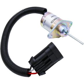 12V Solenoid Valve Replacement for Bobcat B300 BL370 S130 S150 S160 S175 S185 S205 S450 S510 S530 T110 T140 T180 T190 331 334 Replace 6691498,6691313,1G925-60011,1503ES-12A5UC4S