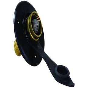JR Products 160-85-A-26-A Polar White City Water Flange with 1/2" MPT