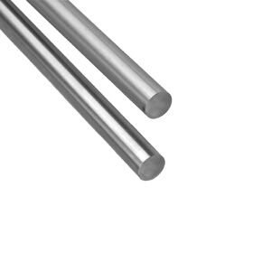 2PCS 12 x 350 Linear Rail Rod Shaft Case Hardened Chrome Linear Motion Guide for 3D Printer, DIY, CNC,Metric h8 Tolerance