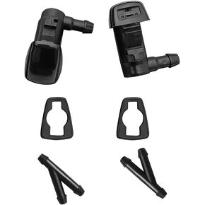 BN8W-67-510 Premium Wiper Washer Nozzles Fit for Mazda 3 (2004-2009) | Mazda 5 (2006-2010) | Mazda 6 (2003-2008) |, Windshield Washer Jet Nozzle | Easy to Install | 2 Pack, C238-67-510, GK2C-67-510B