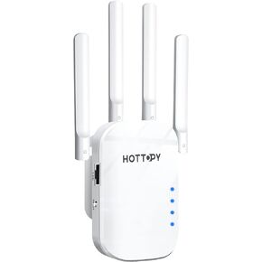 WiFi Booster Wireless Router with Plug and Play Design