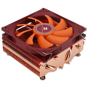 Thermalright AXP90 X53 Full Low Profile ITX CPU Cooler,with 92mm Slim PWM Fan for 2700RPM High Speed ITX CPU Fan,Pure Copper Version,for Intel LGA1150/1151/1200/1700/AMD AM4/AM5