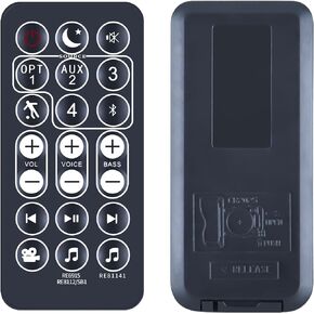 Replacement Surroundbar Remote Control Compatible for Polk Audio Sound Bar RE15031 5000 3000 6500BT 6000 2000 4000 9000 SB5000IHT ONE Step IHT3000