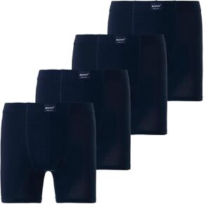 ملابس داخلية بوكسر للرجال من Mody، 4 قطع، سراويل داخلية قطنية للرجال، بوكسر ناعم للرجال، سراويل داخلية قابلة للتنفس in Kuwait