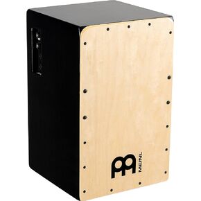 Meinl Pickup Cajon Box Drum with Internal Snares - MADE IN EUROPE - Baltic Birch Wood, Snarecraft Series, 2-YEAR WARRANTY (PSC100B)