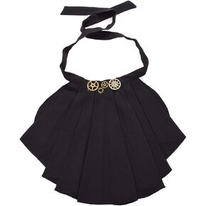 BPURB Vintage Victorian Chiffon Jabot Neck Ruffle Collar 1 PC