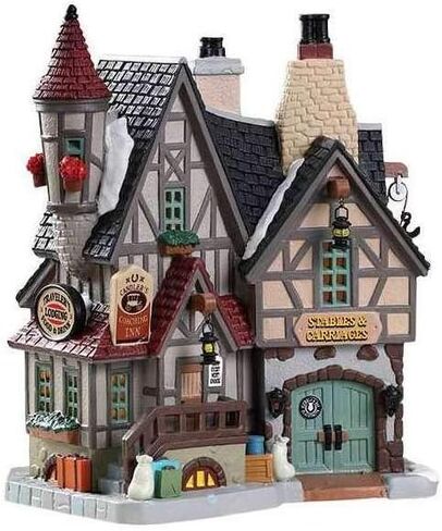 Lemax Christmas Village Candlers Coaching Inn in Saudi Arabia