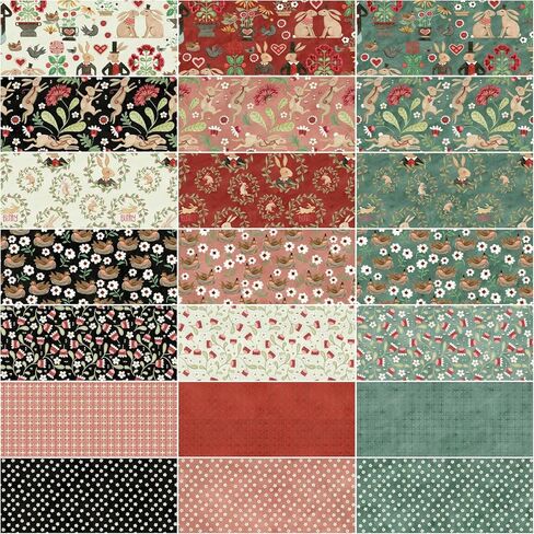 Teresa Kogut Hop Hop Hooray 10" Stacker 42 10-inch Squares Layer Cake Riley Blake 10-14270-42 in Saudi Arabia