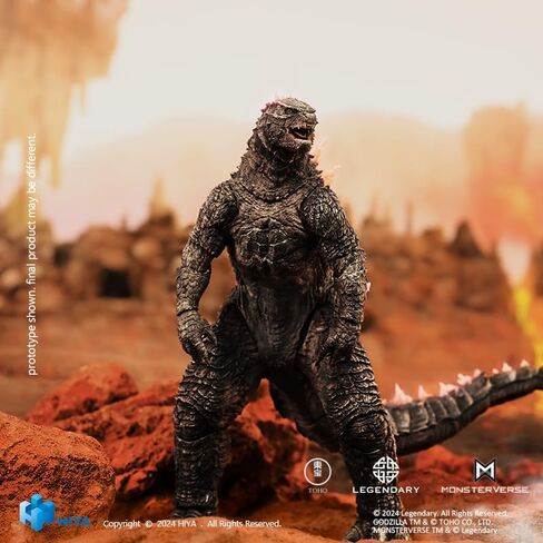 Hiya Toys Godzilla x Kong: سلسلة Godzilla Evolved Basic الرائعة تعرض شخصية الحركة الحصرية in Kuwait