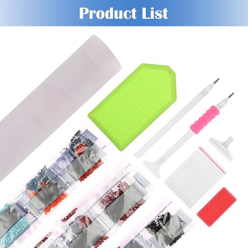 MXJSUA 5D Diamond Art Painting Kits for Adults, Crystal Heart Diamond Art Kits Full Drill Beach Diamond Art Painting Sunset Kit for Adults Beginners, Crystal Picture Art for Home Wall Decor 12x16 inch in Saudi Arabia