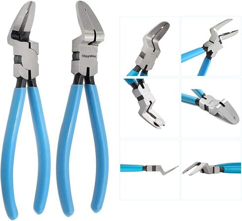 Panel Clip Pliers, Auto Trim Removal Fastener Plier Car Door Panel Clip Tools Plastic Rivets Pry Puller Adjustable Multipurpose Diagonal Cutting Pliers 1 Pcs in Saudi Arabia