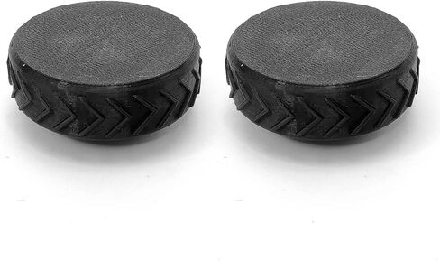 عجلة بديلة مطورة باللون الأسود مكونة من قطعتين لمكنسة Ryobi اللاسلكية (PCL720K / PBLSV716K)، ملحقات عجلات بديلة in Kuwait