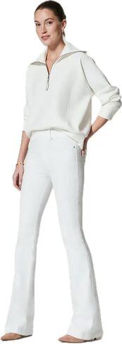SPANX Women's On-The-Go Kick Flare Pants Classic White Tall XL in Saudi Arabia