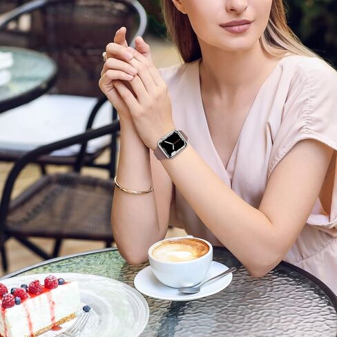 Tighesen 5 Pack Slim Thin Skinny Narrow Bands Compatible with Watch Band Ultra 2/Ultra SE Series 9/8/7/6/5/4/3/2/1 38mm 40mm 41mm 42mm 44mm 45mm 49mm for Women/Men Silicone iWatch Band in Kuwait