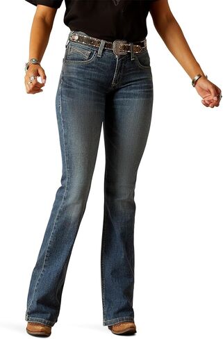 Ariat Women's Perfect Rise Chopped Ella Boot Cut in Saudi Arabia