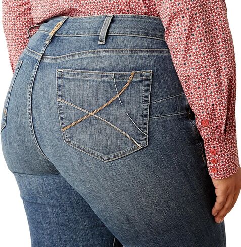 Ariat Women's Perfect Rise Chopped Ella Boot Cut in Saudi Arabia