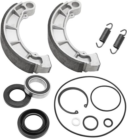مجموعة أحذية أختام أسطوانة الفرامل الخلفية لهوندا رانشر 420 TRX420 2007-2013 OEM #96150-60090-10 91256-HP5-601 06430-HN0-A30 in Saudi Arabia