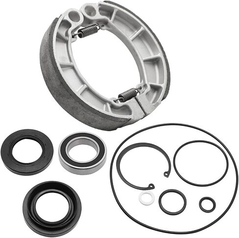مجموعة أحذية أختام أسطوانة الفرامل الخلفية لهوندا رانشر 420 TRX420 2007-2013 OEM #96150-60090-10 91256-HP5-601 06430-HN0-A30 in Saudi Arabia
