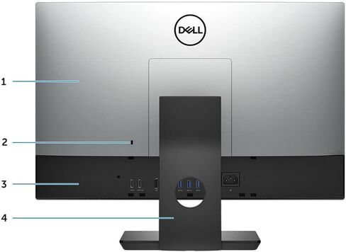 كمبيوتر مكتبي Dell OptiPlex 7460 1920 x 1080 الكل في واحد مزود بمعالج Intel Core i5-8500 بسرعة 3 جيجاهرتز سداسي النواة، وذاكرة وصول عشوائي سعتها 8 جيجابايت، ومحرك أقراص SSD سعة 256 جيجابايت، و23.8 بوصة (623YG) (متجدد) in Saudi Arabia