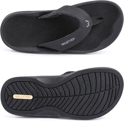 CIOR WILOTTEN Men's Beach Sandals Quick Dry Flip Flops Water Resistant Soft Comfort Slides Arch Support Sandals in Saudi Arabia