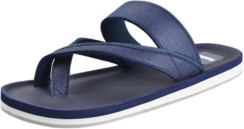 Harssidanzar Flip Flops For Mens,Classical Thong Footbed Sandals Lightweight Beach Sandals KM236US in Kuwait