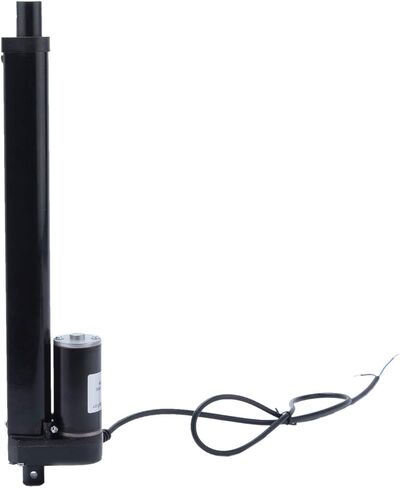 DasMarine 10" Stroke Linear Actuator with Mounting Bracket for Recliner TV Table Lift Massage Bed Electric Sofa,Linear Electric Actuator 225LBS Load Capacity 10mm/s Speed 12V DC,Black,Indoor Outdoor in Saudi Arabia