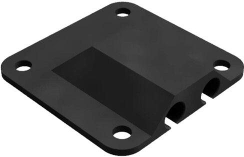 Thru Hull Marine Grade Waterproof Clamshell Pass Thru Wire and Cable Gland Fitting Wiring Kit for Kayaks and Small Boats - Wire Vent and Gasket Included in Saudi Arabia