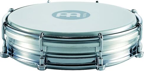 Meinl Percussion Tamborim with Floatune Tuning System-Not Made in China-Black ABS Plastic Body & Synthetic Head, 2-Year Warranty, (TBR06ABS-BK) in Saudi Arabia