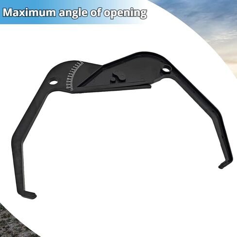 فرجار إطارات السيارة، فرجار موازن إطارات السيارة، فرجار عرض حافة موازن الإطارات، أداة قياس عرض الحافة المحمولة، فرجار عجلة السيارة الدقيق (أسود) in Kuwait