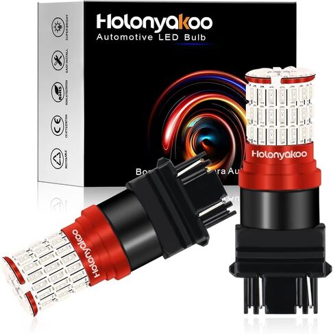 LED Turn Signal Bulb 3157 LED Bulb Amber Yello,1700LM 300% Brighter 3156 3057 3457 4157 led bulbs,Perfact for Front Rear Turn Signal Blinker Parking Daytime Running Lights,DC10-30V,2-pack in Saudi Arabia