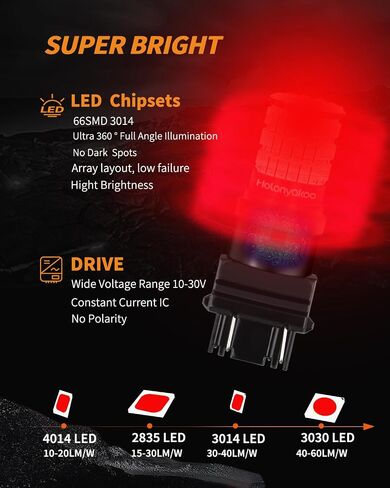 LED Turn Signal Bulb 3157 LED Bulb Amber Yello,1700LM 300% Brighter 3156 3057 3457 4157 led bulbs,Perfact for Front Rear Turn Signal Blinker Parking Daytime Running Lights,DC10-30V,2-pack in Saudi Arabia