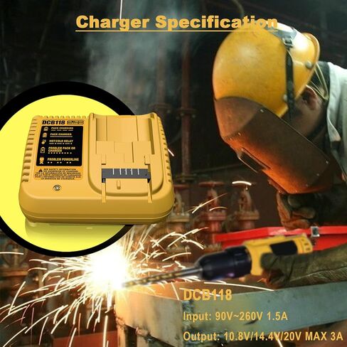 استبدال محطة شاحن البطارية DCB118 لشاحن بطارية ديوالت (نموذج C03 in Kuwait