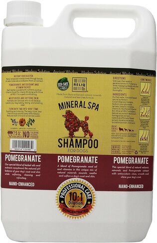 شامبو ريليك مينيرال سبا للكلاب، 1 جالون، الرمان in Kuwait