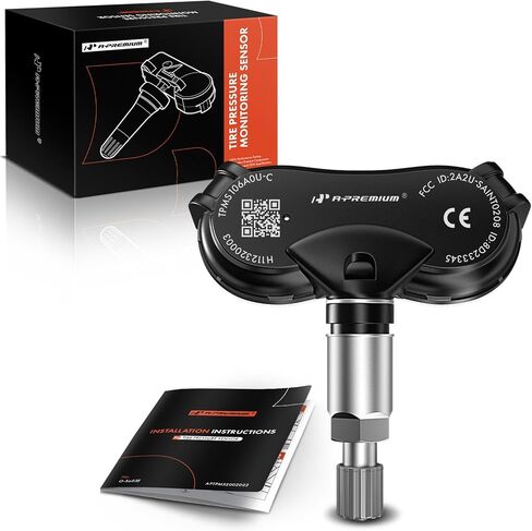 مستشعر نظام مراقبة ضغط الإطارات 315 ميجاهرتز A-Premium TPMS - متوافق مع موديلات Acura وHonda - Civic(08-14)، CRZ(11-15)، Element(09-11)، Fit(09-14)، Odyssey(11-) 17)، انسايت (10-14)، سي اس اكس (08-11) in Saudi Arabia