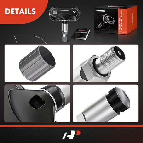 مستشعر نظام مراقبة ضغط الإطارات 315 ميجاهرتز A-Premium TPMS - متوافق مع موديلات Acura وHonda - Civic(08-14)، CRZ(11-15)، Element(09-11)، Fit(09-14)، Odyssey(11-) 17)، انسايت (10-14)، سي اس اكس (08-11) in Saudi Arabia