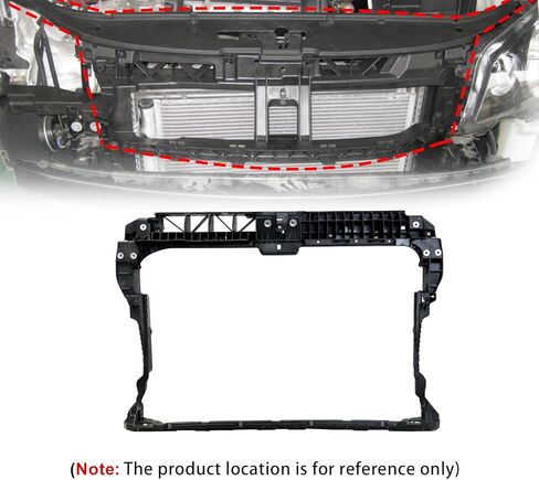 3CN805588A دعم المبرد Core Repalce # VW1225161 3CN-805-588-A متوافق مع VW Volkswagen Atlas Cross Sport 2018 2019 2020 2021 in Kuwait