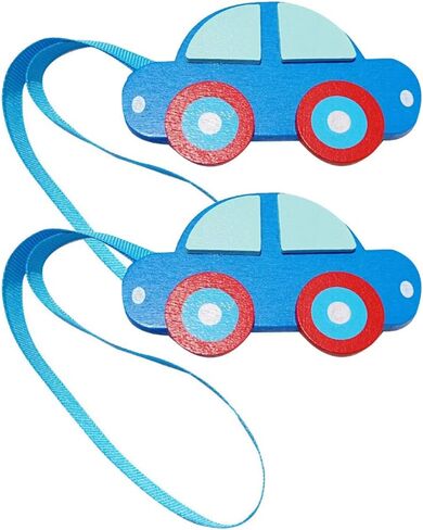 YYC Set of 2 Magnetic Curtain Buckle Tieback Car Bear Frog Design Kids Room (Football) in Saudi Arabia