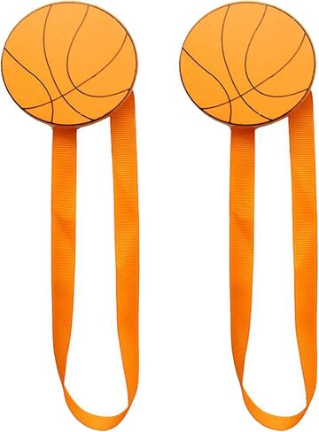 YYC Set of 2 Magnetic Curtain Buckle Tieback Car Bear Frog Design Kids Room (Football) in Saudi Arabia