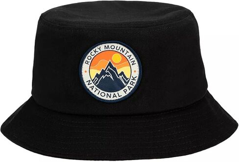 Adults Lightweight Cotton Patch Bucket Hat Headwear, One Size Fits Most in Saudi Arabia
