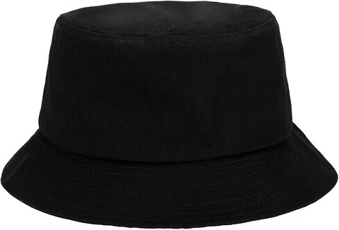 Adults Lightweight Cotton Patch Bucket Hat Headwear, One Size Fits Most in Saudi Arabia