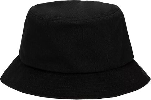 Adults Lightweight Cotton Patch Bucket Hat Headwear, One Size Fits Most in Saudi Arabia